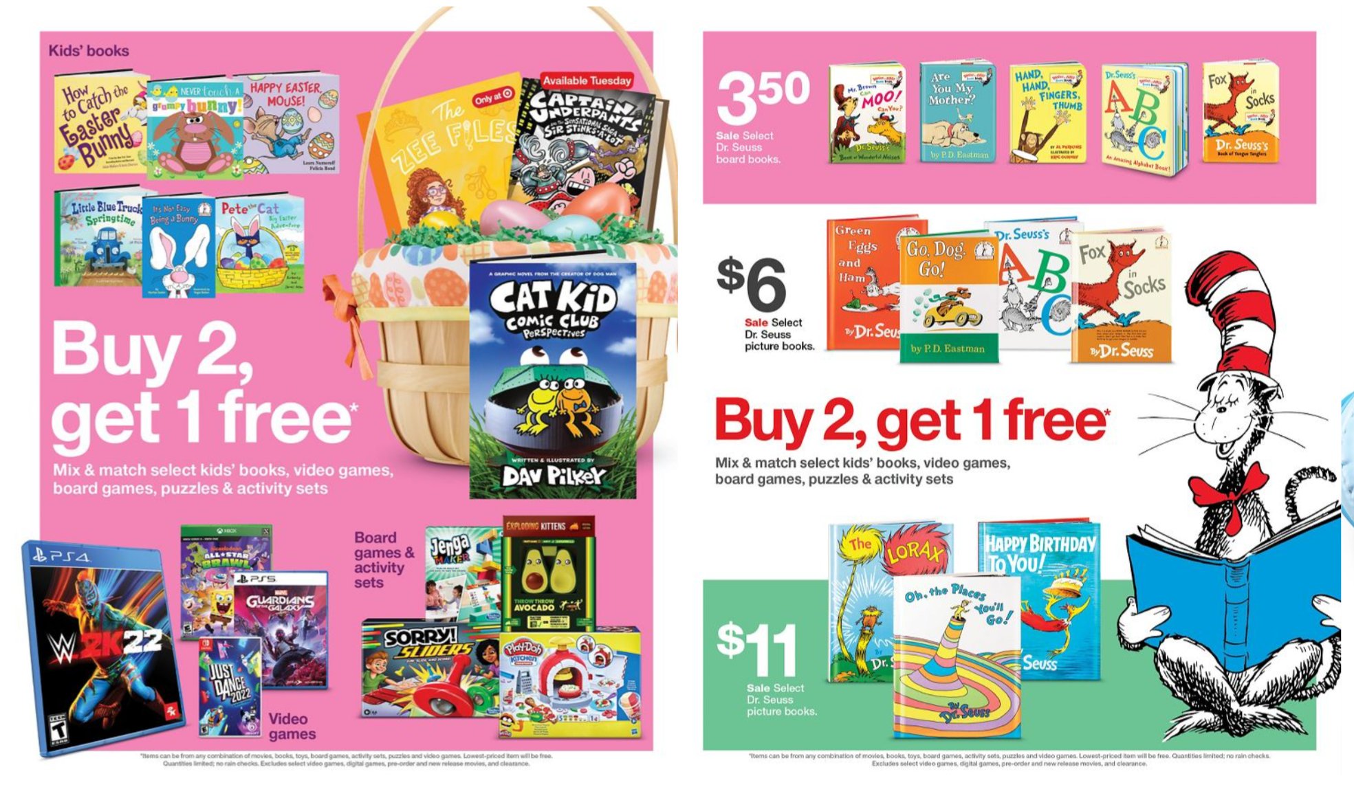 Target buy 2 get 1 April 2022