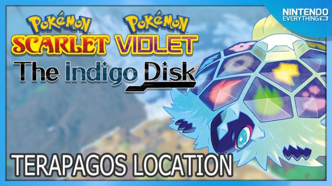 Terapagos location Pokemon Scarlet and Violet