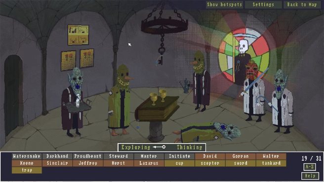 The Case of the Golden Idol gameplay