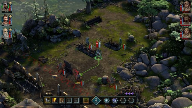 The Hand of Merlin gameplay