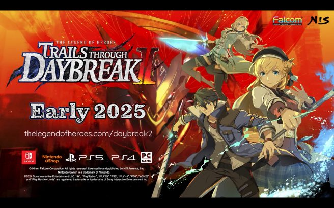 The Legend of Heroes Trails through Daybreak II English west
