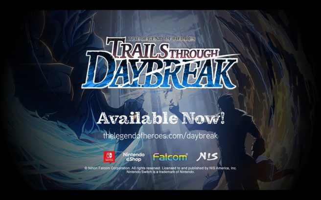 The Legend of Heroes Trails through Daybreak trailer
