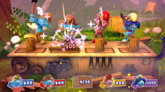 The Smurfs Village Party gameplay