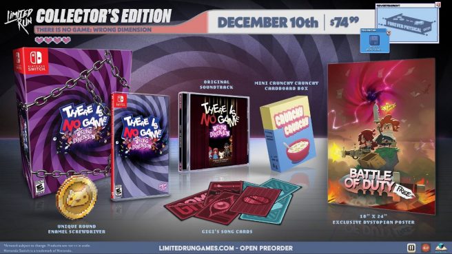 There Is No Game Wrong Dimension physical