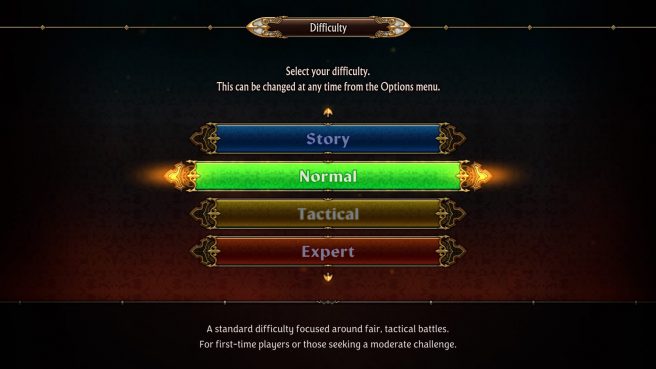 Unicorn Overlord 1.0.1 update Normal difficulty