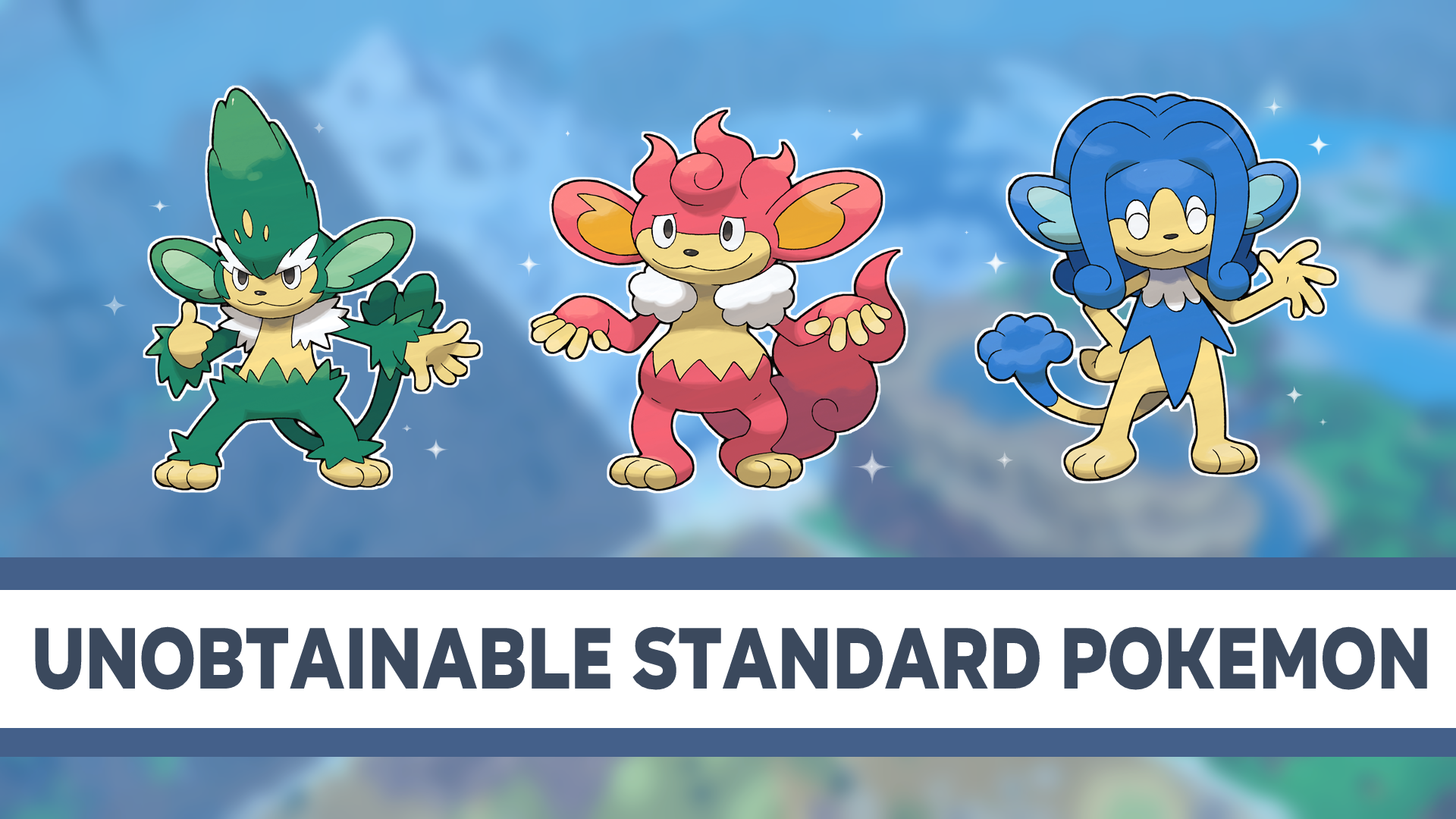 Pokemon Bank unobtainable Shiny Pokemon