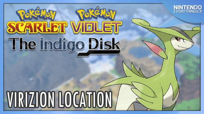 Virizion Location Guide Pokemon Scarlet Violet