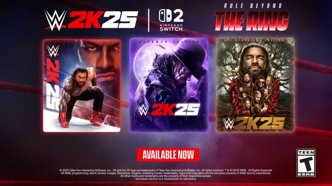WWE 2K25 trailer