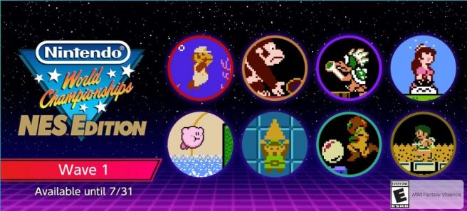 World Championship NES Edition Nintendo Switch Online icons