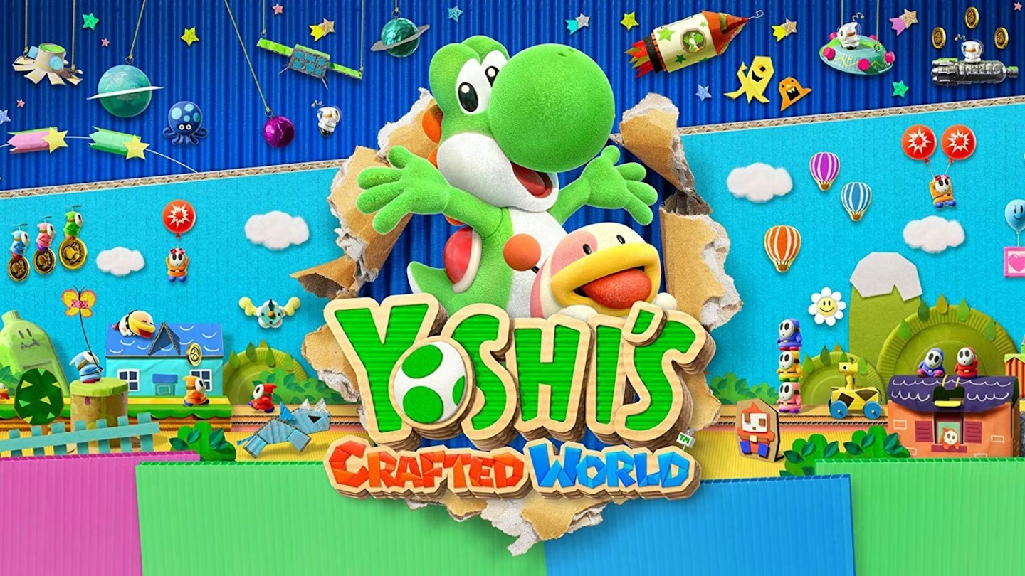 Best Nintendo Switch games for kids - Yoshi's Crafted World