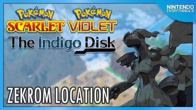 Zekrom location Pokemon Scarlet Violet