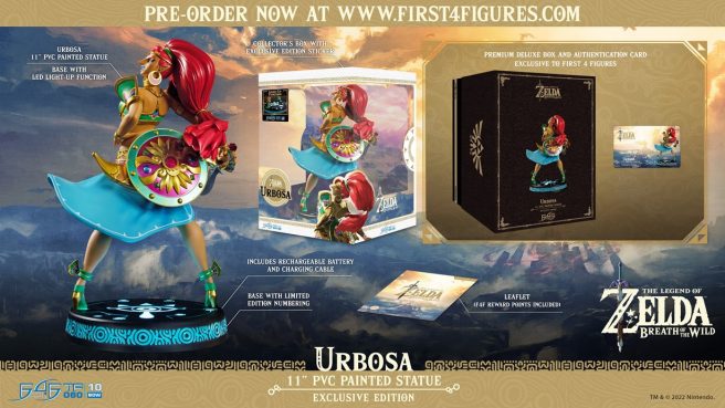 Zelda Breath of the Wild Urbosa statue