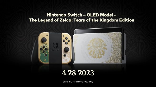 Zelda Tears of the Kingdom OLED