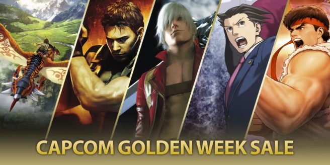 capcom golden week sale 2022 switch 3ds