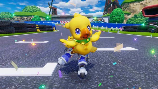 Chocobo GP gameplay