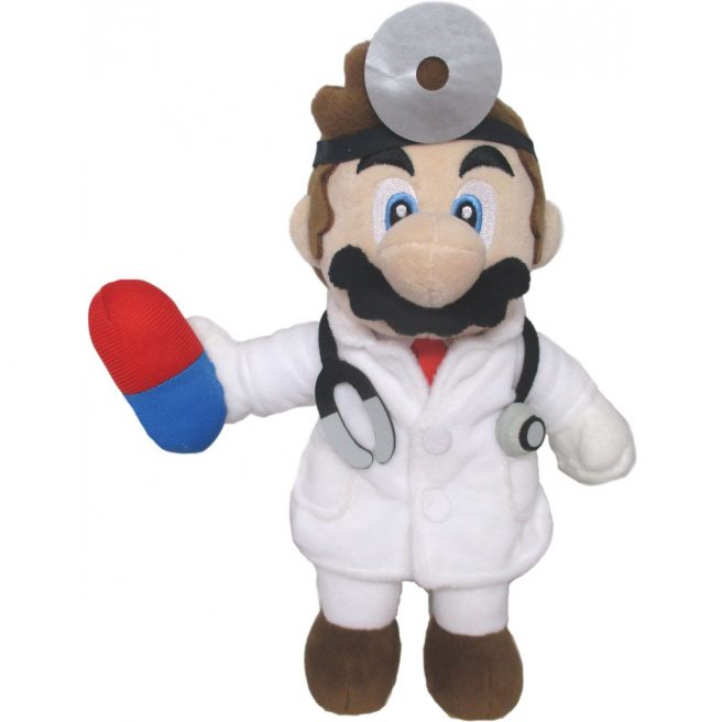 Dr. Mario World plushies