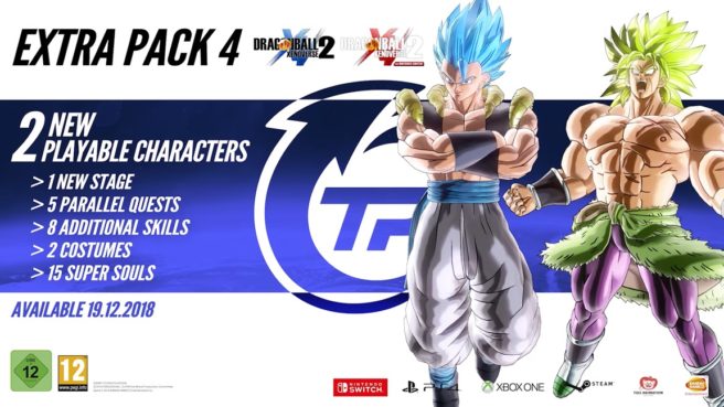 Dragon Ball Xenoverse 2 - Extra Pack 4