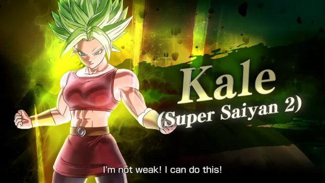 Dragon Ball Xenoverse 2 Kale Super Saiyan 2