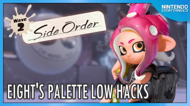 eight's palette Side Order Splatoon 3