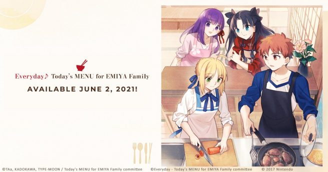 Everyday Today's Menu for Emiya Family