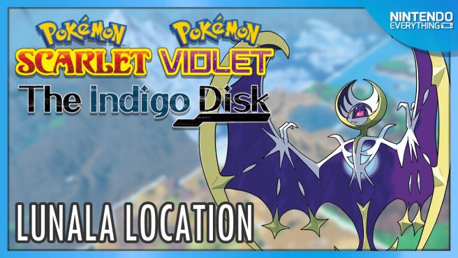 lunala location Pokemon Scarlet Violet
