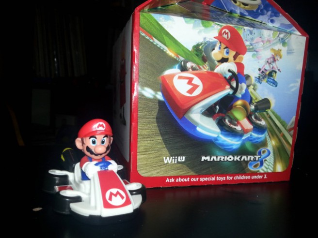 Mario Kart 8 Happy Meal toys at McDonald's