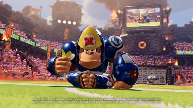 mario strikers battle league online cm