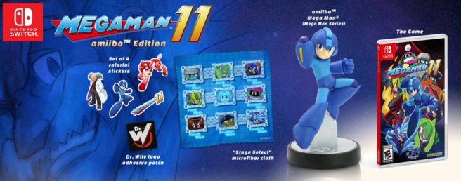Mega Man 11 amiibo Edition