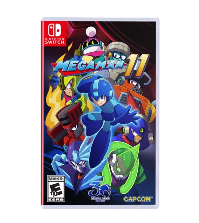 Mega Man 11 boxart