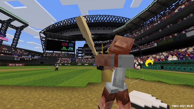 Minecraft Major League Baseball Home Run Derby DLC