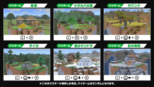 Super Smash Bros. Ultimate - Minecraft World
