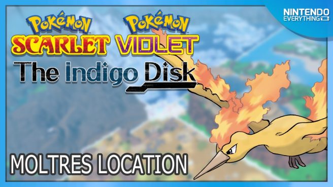moltres location Pokemon Scarlet Violet