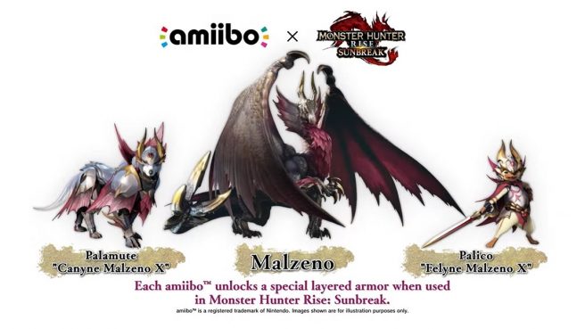 monster hunter rise sunbreak amiibo