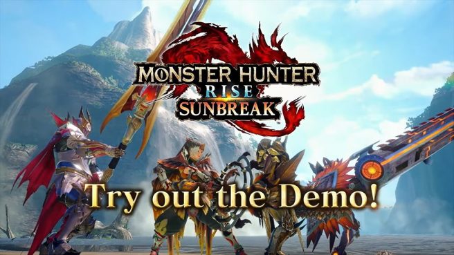 monster hunter rise sunbreak demo