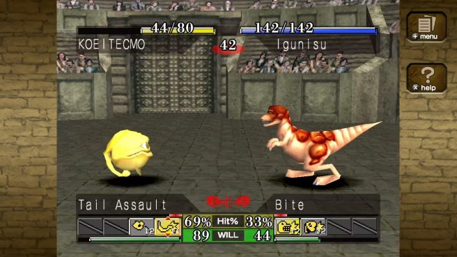 monster rancher 1 2 dx gameplay