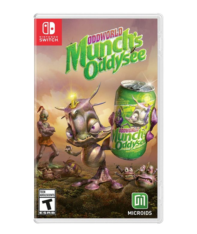 Oddworld: Munch's Oddysee boxart