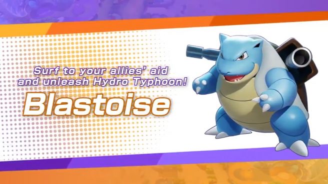 pokemon unite blastoise