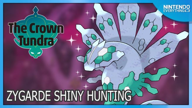 shiny zygarde Pokemon Sword Shield