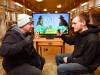 In this photo provided by Nintendo of America, gamers from Nintendo go head to head against real dairy farmers to see whose cow-milking skills reign victorious in Milk, one of 28 fun games in the ¬1-2-Switch game for the Nintendo Switch system. Players enjoyed several friendly matches in various locations throughout Billings Farm & Museum in Woodstock, Vermont, on March 29. 1-2-Switch and the Nintendo Switch system are now available worldwide.