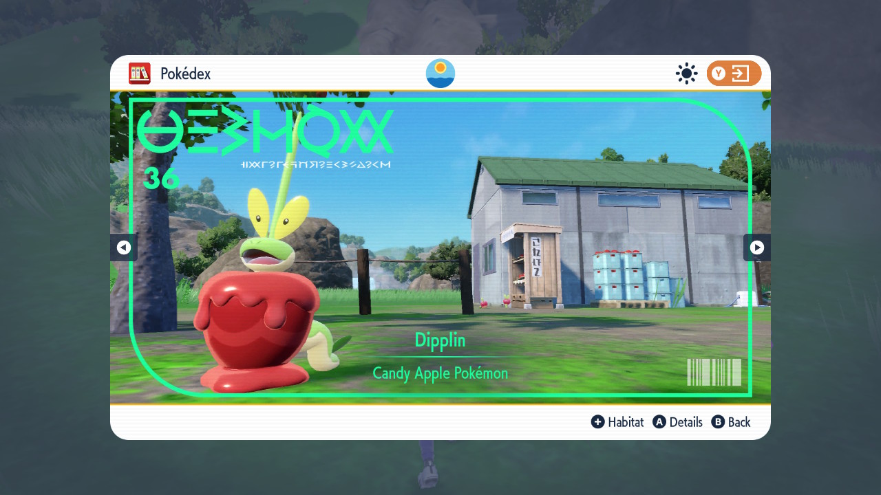Pokemon Scarlet Violet Dipplin location
