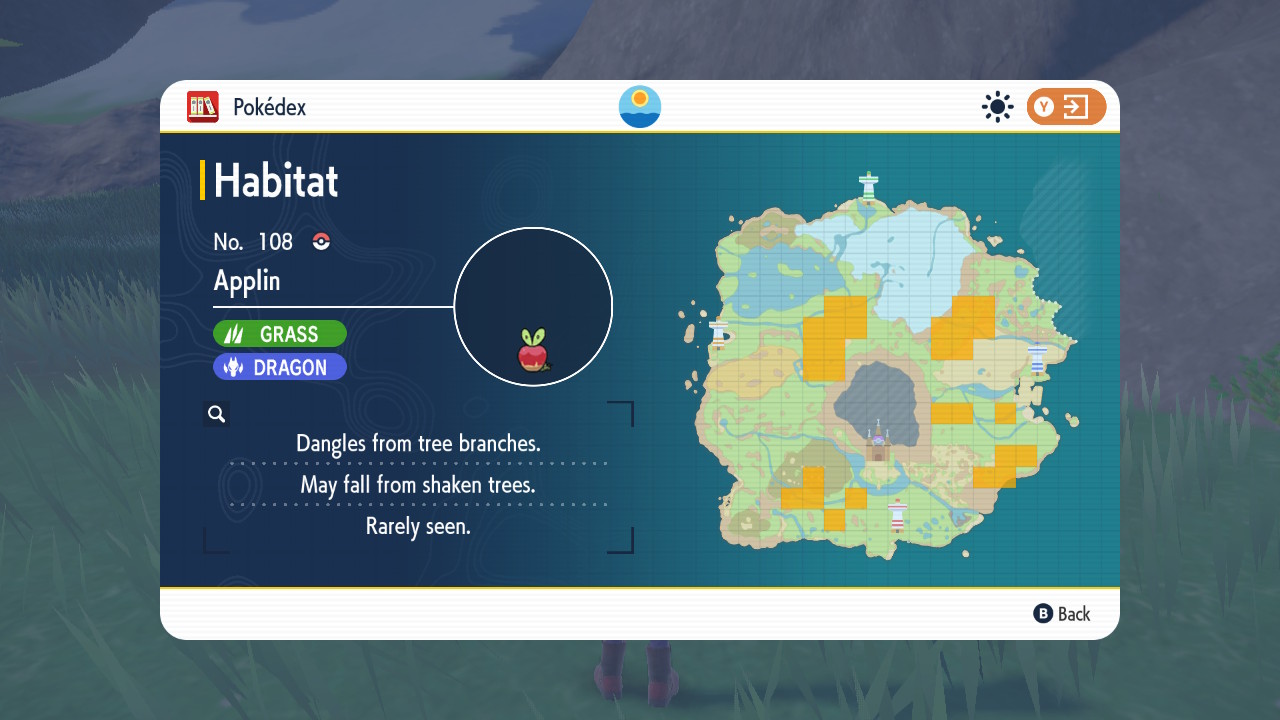Pokemon Scarlet and Violet Applin location