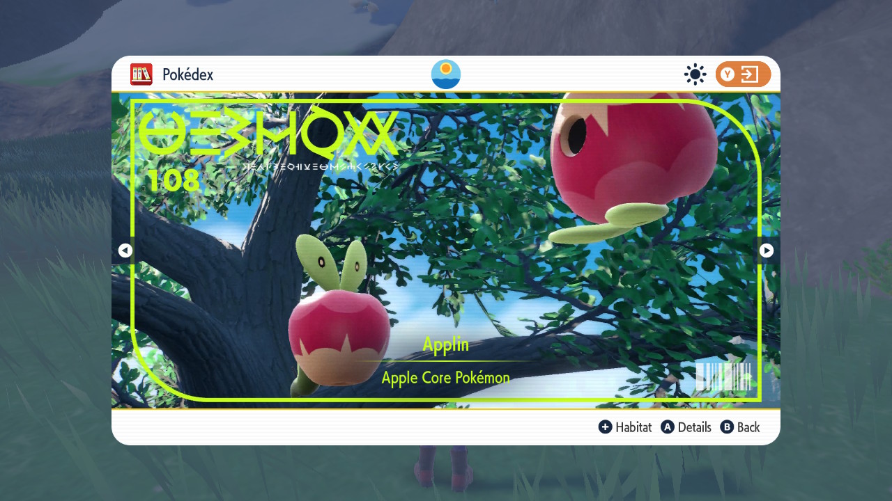 Pokemon Scarlet Violet Applin location