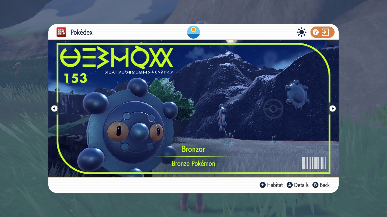 Pokemon Scarlet Violet Bronzor location