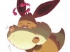 Gigantamax Eevee Marketing Art