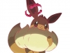 Gigantamax Eevee Official Art