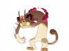 Gigantamax Meowth Marketing Art