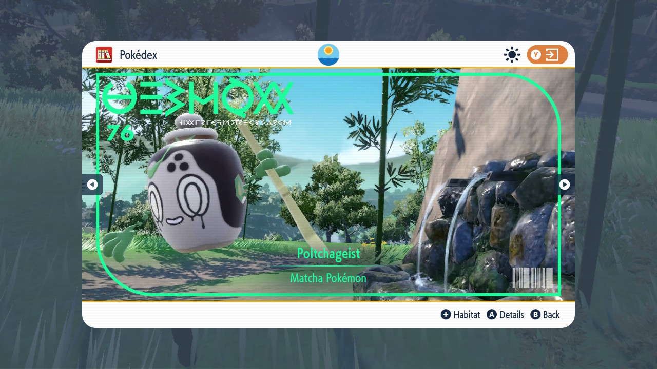 Pokemon Scarlet Violet Poltchageist location