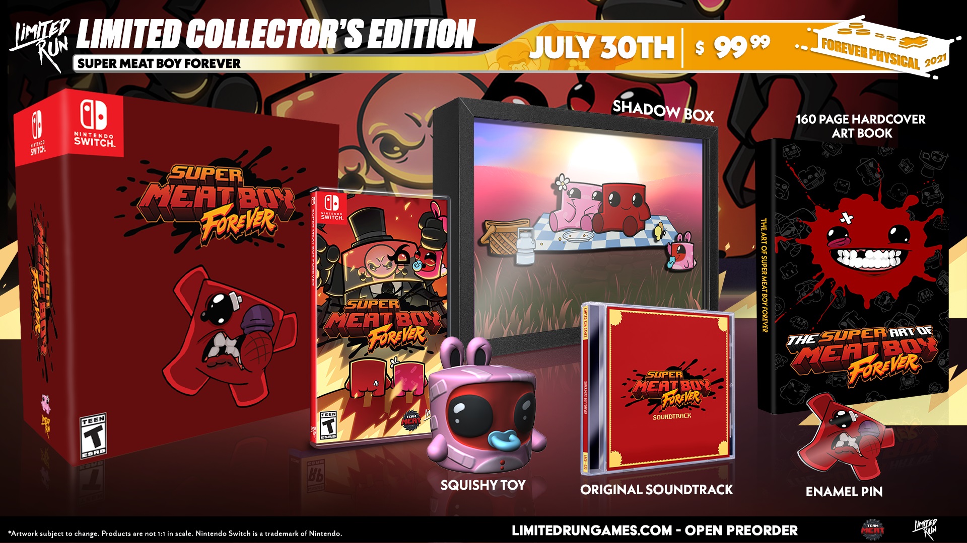 Super Meat Boy Forever Collector's Edition