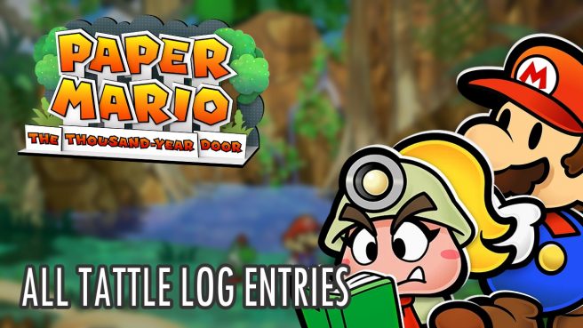 tattle log Paper Mario Thousand Year Door