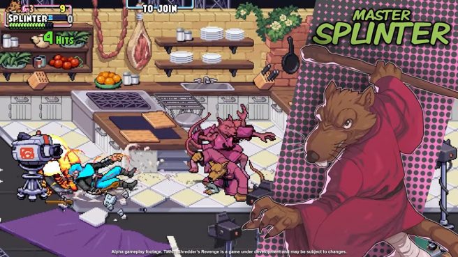 Teenage Mutant Ninja Turtles: Shredder's Revenge Master Splinter